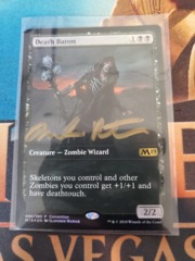 Death Baron Convention Promo Foil Signed by artist