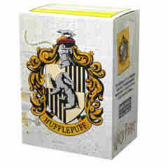 Dragon Shield Sleeves - Brushed Art HP Hufflepuff (Box of 100)