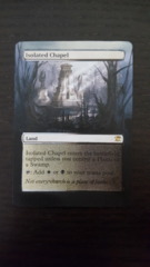Isolated Chapel - Altered Art - Innistrad Slight Play