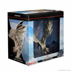 D&D Dungeons and Dragons Icons of the Realm - Adult White Dragon