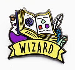 Foam Brain Games - Banner Class Pins: Wizard