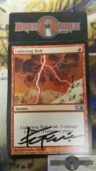 Lightning Bolt - Signed -