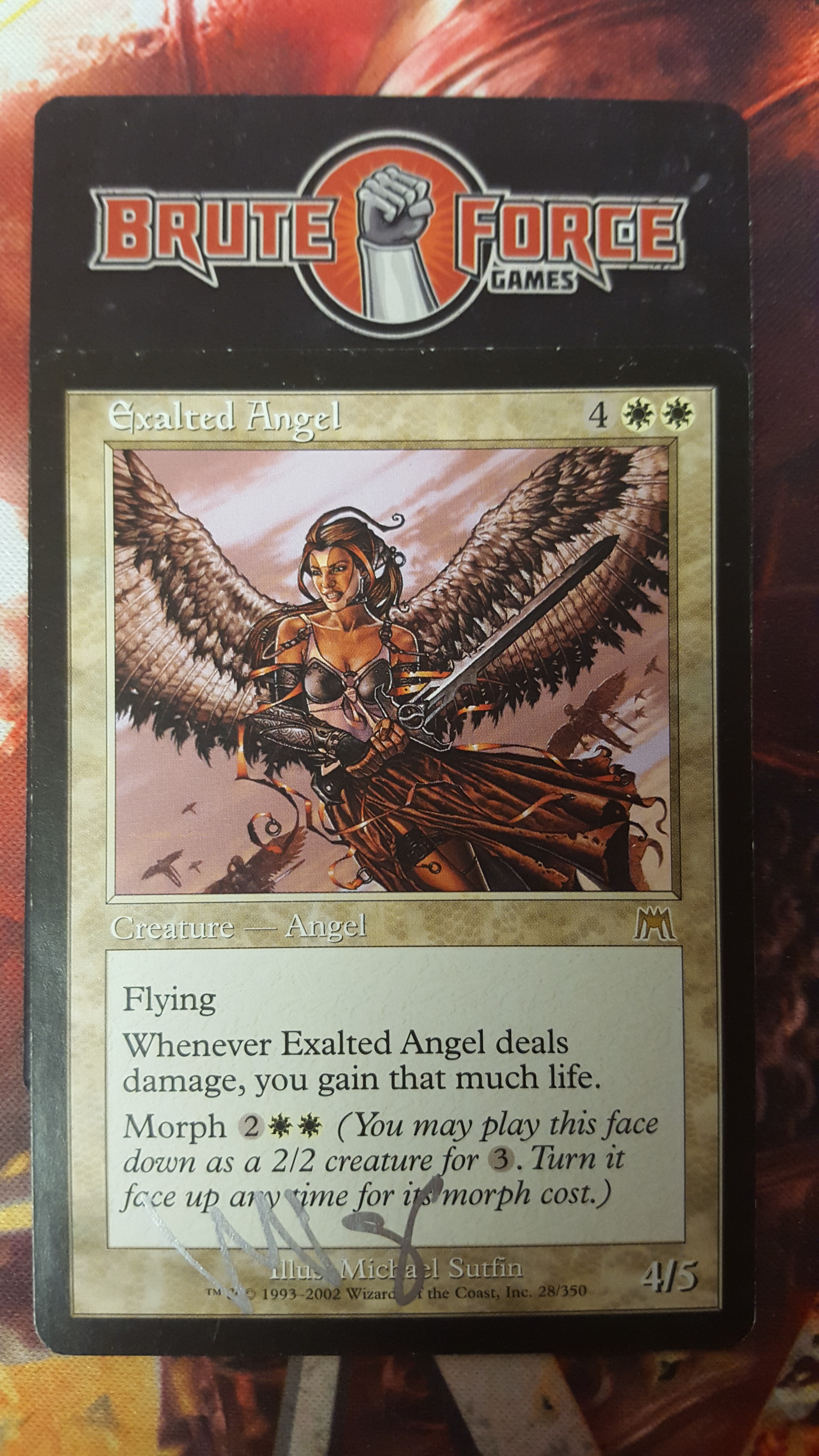 Exalted Angel - SIGNED -
