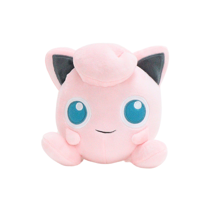 PS-0045JP Pokemon Zipper Pouch With Carabiner - Jigglypuff
