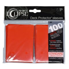 Ultra Pro: Eclipse Deck Protector sleeves - Apple Red Standard 100CT UP85604