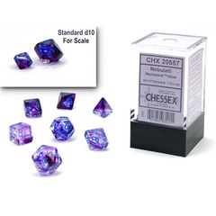 7CT Mini-Polyhedral Set: Nebula Nocturnal/Blue CHX20557