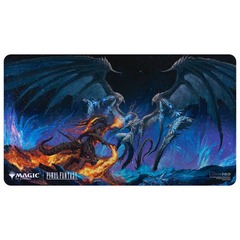 Ultra Pro: Magic The Gathering: Universes Beyond: Final Fantasy: Holofoil Playmat Ifrit vs Bahamut