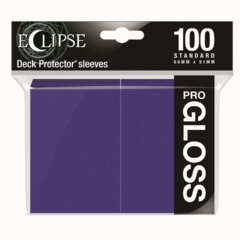 Ultra Pro Eclipse Gloss 100 count - Royal Purple