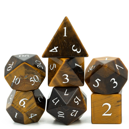Foam Brain Games - Tigers Eye - Engraved