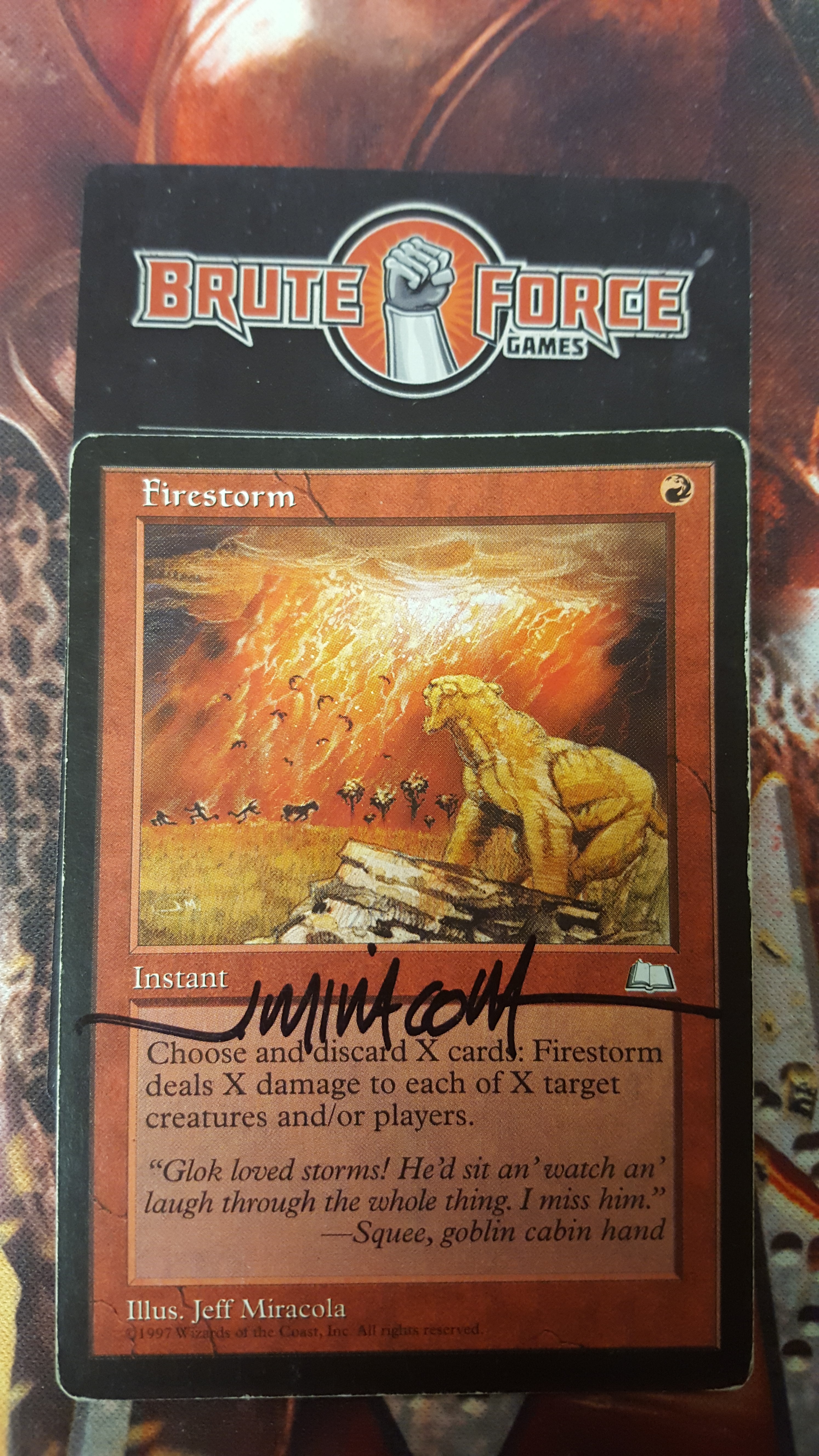 Firestorm - SIGNED -