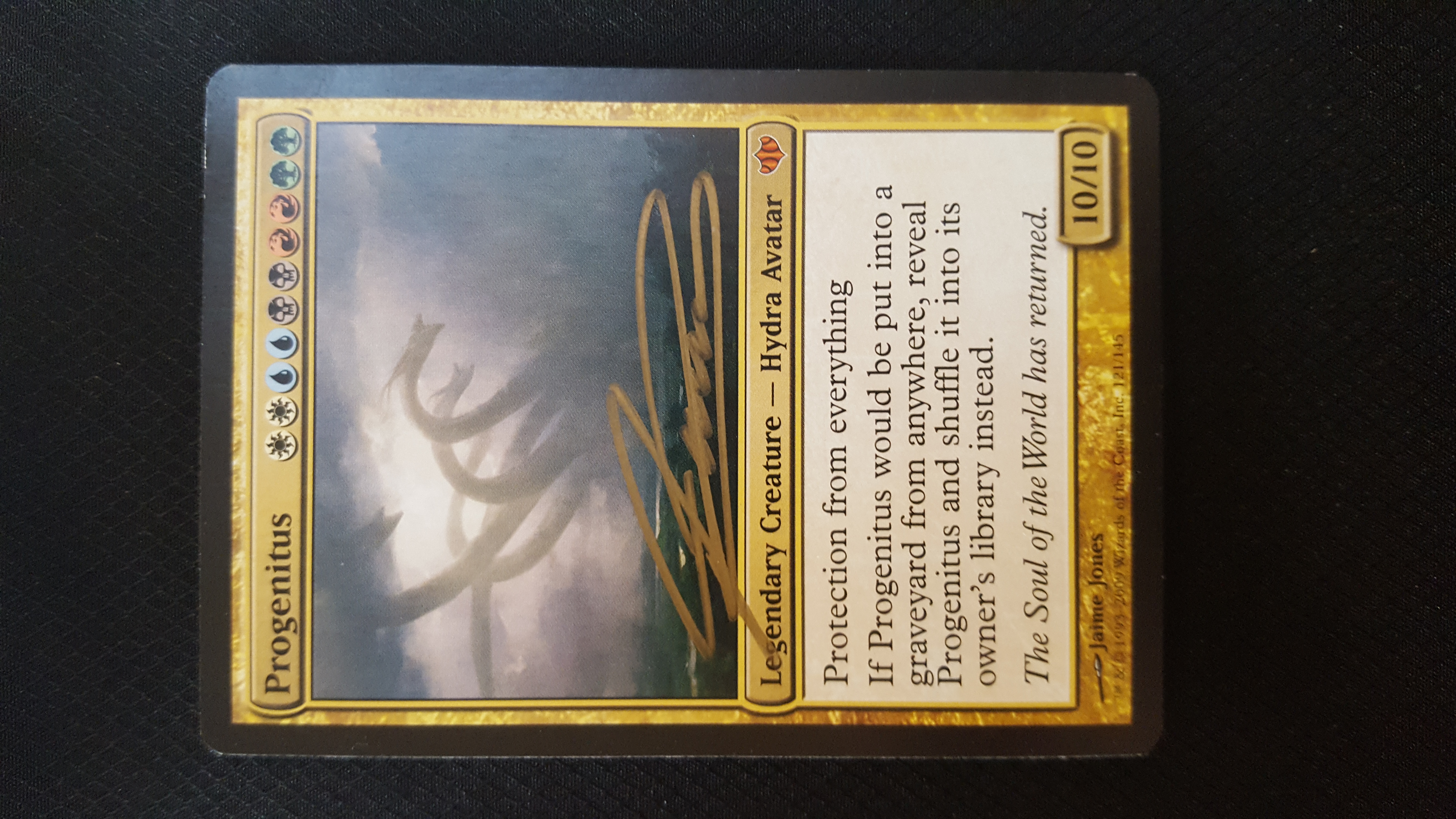 Progenitus SIGNED (Gold) - Conflux - Played