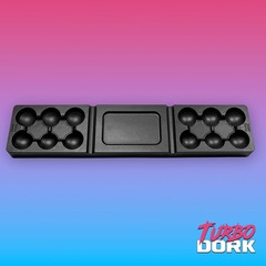 Turbo Dork: Non-Stick Silicone Dry Palette: Large Black