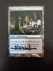 Watery Grave - SIGNED (black sharpie)