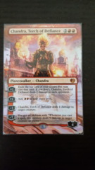 Chandra, Torch of Defiance - Altered Art - Kaladesh NM