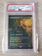 Noble Hierarch Showcase Foil - PSA Graded GEM MT 10 51922230 - Double Masters