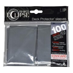 Ultra Pro: Eclipse Deck Protector Sleeves - Smoke Grey Standard 100CT UP85611