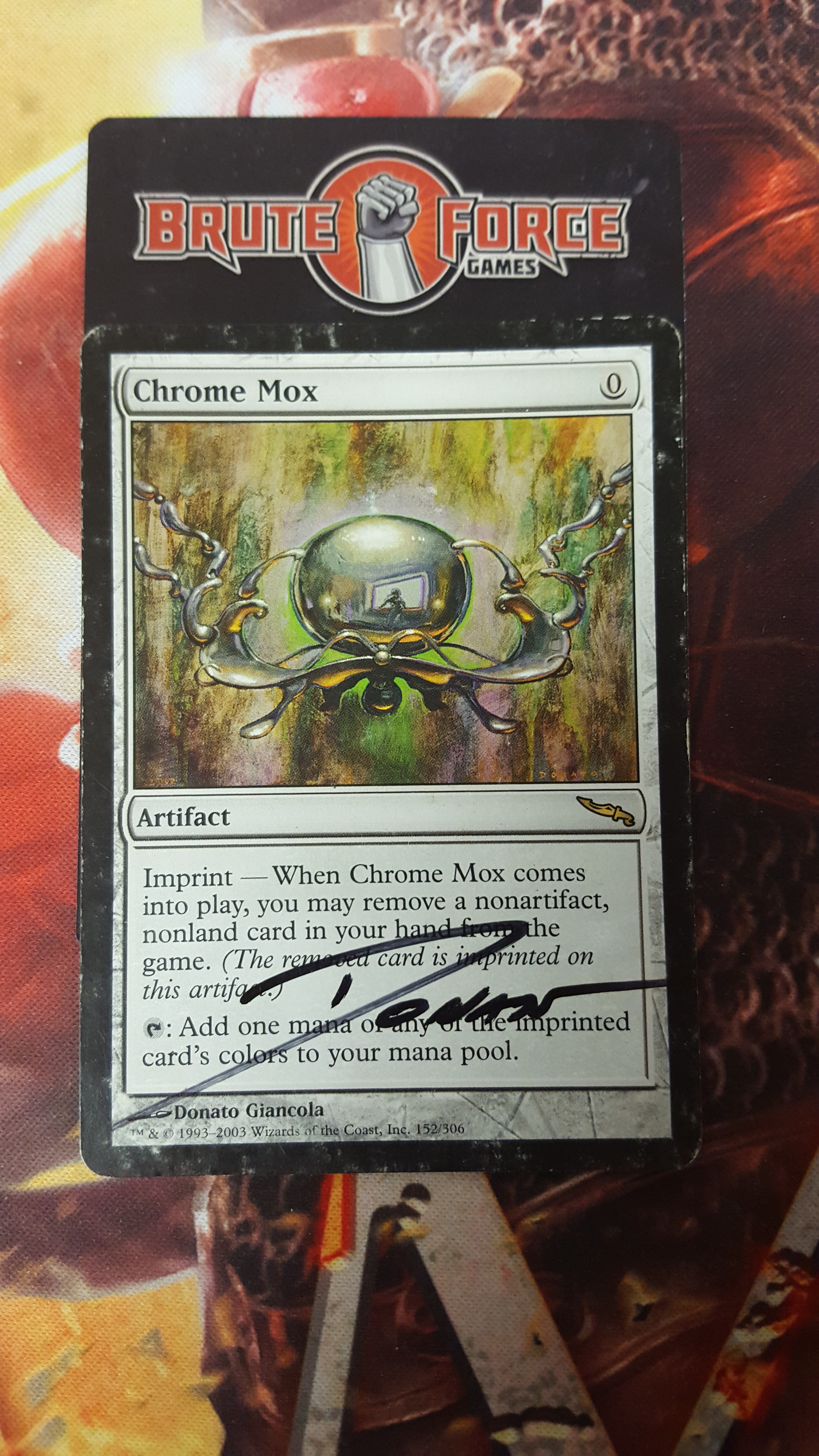 Chrome Mox - SIGNED -
