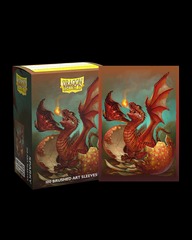 Dragon Shield Brushed Art Sleeves: Sparky Baby Dragon (100ct)