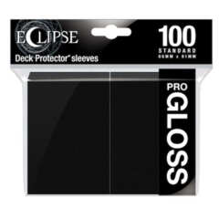 Ultra Pro Eclipse Gloss 100 count - Jet Black
