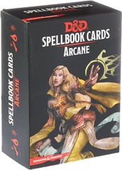 D&D Dungeons and Dragons Spellbook Cards Arcane Deck