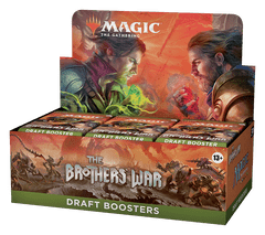 The Brothers' War Draft Booster Box Display