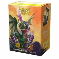 Dragon Shield Sleeves - Brushed Art Easter Dragon 2022 (Box of 100)