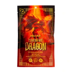 Mythical Meats Beef Jerky: Dragon (Flaming Hot) 2oz