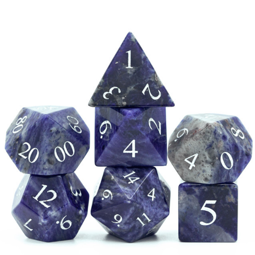 Foam Brain Games - Blue-Vein Gemstone - Engraved