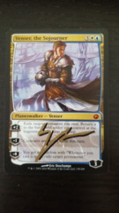 Venser, the Sojourner - Signed (Shadow gold/black) - Scars of Mirrodin NM