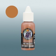 Two Thin Coats: Dry Rust Brown (15mL)