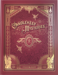 D&D Dungeons and Dragons Candlekeep Mysteries Alt Art Cover