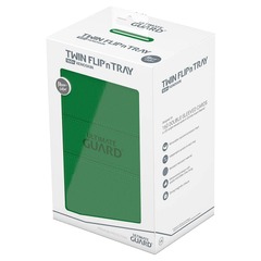 Twin Flip'N'Tray Deck Case 160+ Monocolor Green