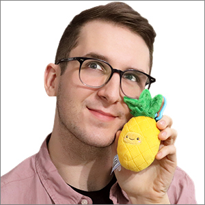Micro Squishable Pineapple