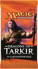 Dragons of Tarkir BFG Magic the Gathering MTG Booster Pack snack