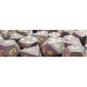 D6 - 12MM OPAQUE DICE, DARK GREY, 36CT CHX25820