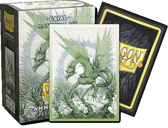 Dragon Shield Box of 100 in Dual Matte Gaial Art Sleeves
