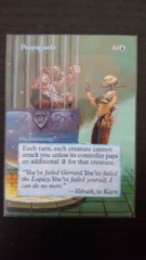Propaganda - Altered Art - Commander Slight Play