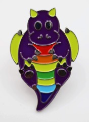 Foam Brain Games - Critter Pins: Rainbow Baby Dragon