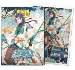 Dragon Shield Matte Art Sleeves - Grand Archive - Jin Fate Defiant Box of 100