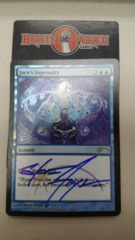 Jace's Ingenuity - SIGNED PROMO FOIL -