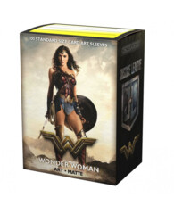 Dragon Shield Matte Art Sleeves - Justice League - Wonder Woman Box of 100