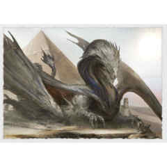 Dragon Shield Matte Art Sleeves: Sphinx Dragon (100ct)