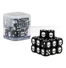 Dice Cube 12mm - Black - Citadel Warhammer