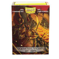 Dragon Shield Matte Art Sleeves: General Vicar (100ct)