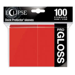 Ultra Pro Eclipse Gloss 100 count - Apple Red