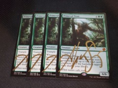 Primeval Titan - Signed by Artist - Iconic Masters NM MTG
