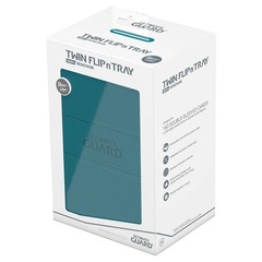 Twin Flip'N'Tray Deck Case 160+ Monocolor Petrol