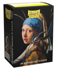 Dragon Shield Sleeves - Brushed Art Girl With A Pearl Earring (Box of 100)