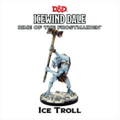 D&D Dungeons and Dragons - Icewind Dale Rime of the Frostmaiden: Ice Troll