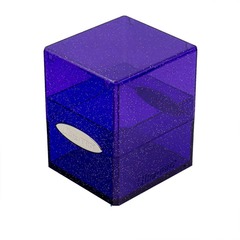 Ultra Pro Deck Box: Satin Cube Glitter Purple